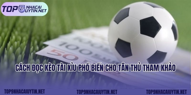 Cách đọc kèo tài xỉu phổ biến cho tân thủ tham khảo